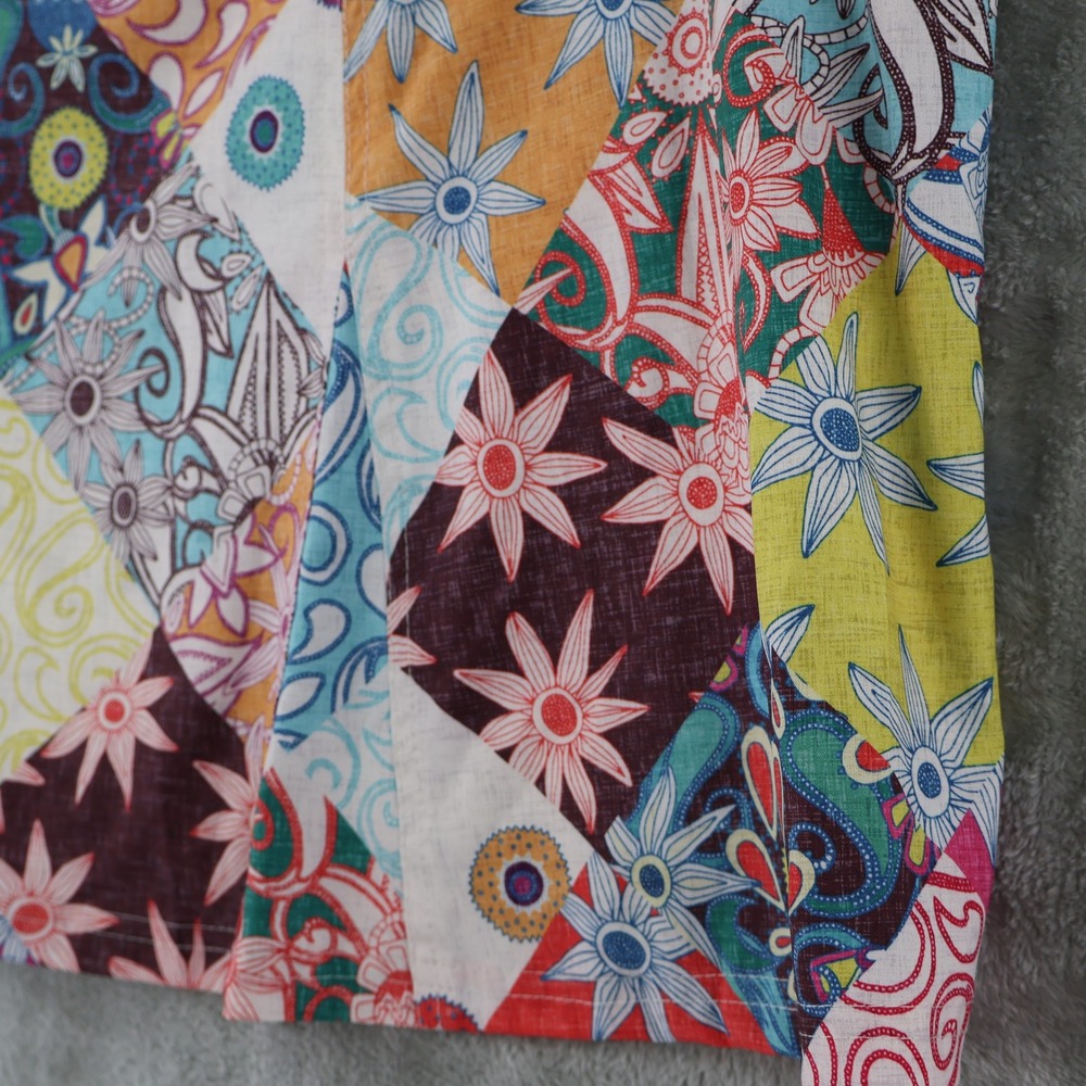 RipSkirt Hawaii Patchwork Floral Wrap Skirt Women XXL Multi Color Quick Dry Mini - Picture 13 of 16